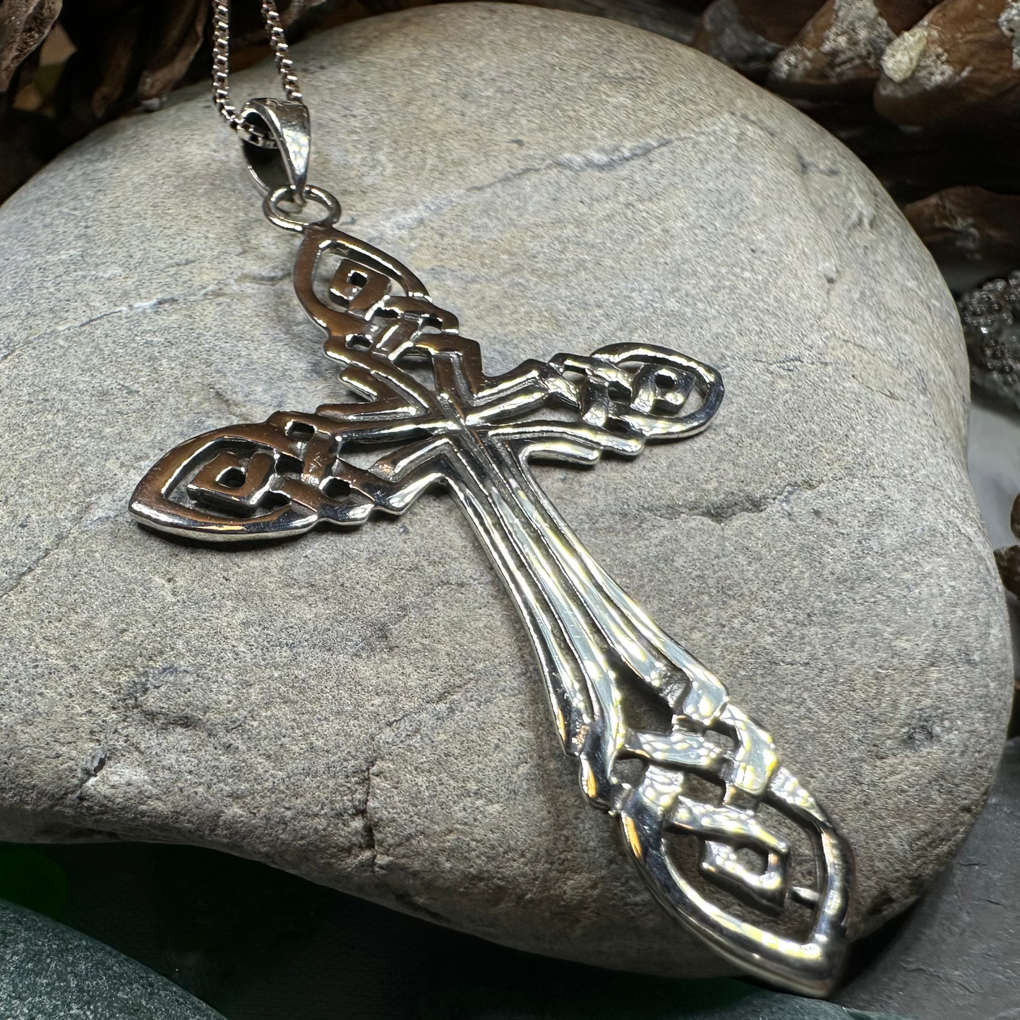 Joleen Celtic Cross Necklace — view 4