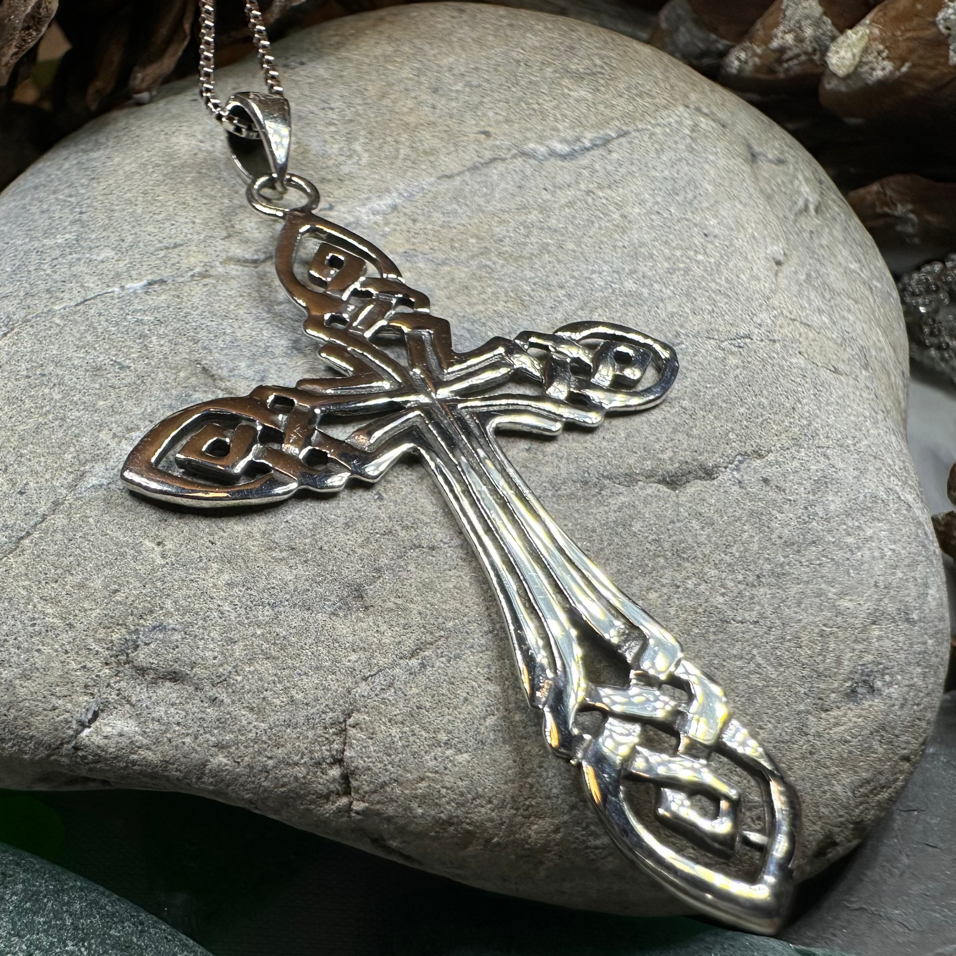 Joleen Celtic Cross Necklace — view 4