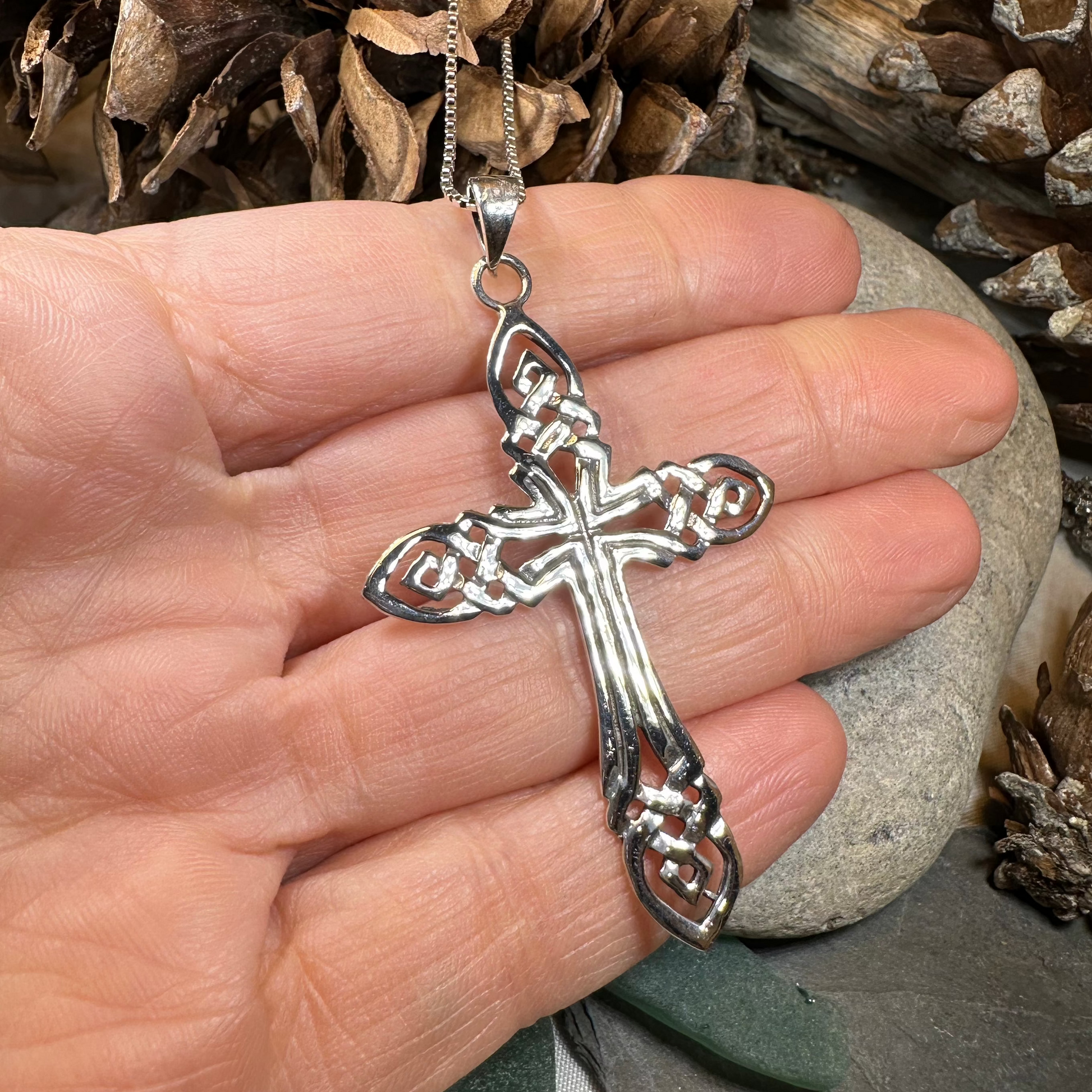 Joleen Celtic Cross Necklace — view 5