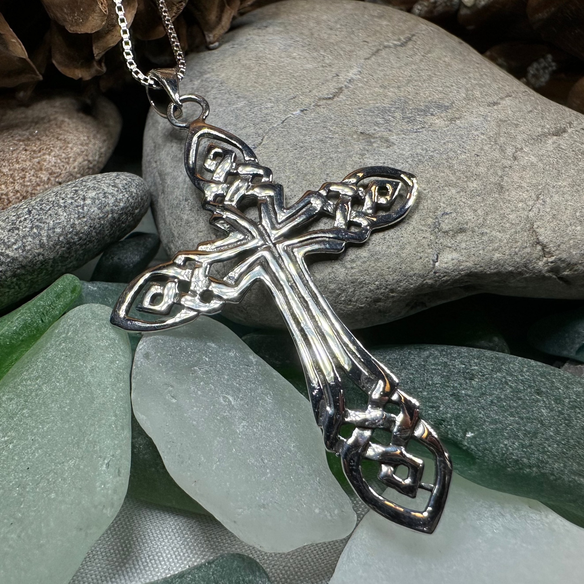 Joleen Celtic Cross Necklace — view 6