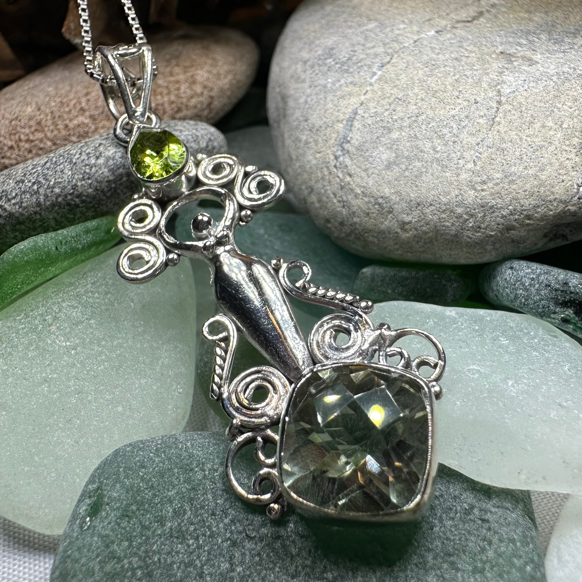 Rising Goddess Necklace — view 3