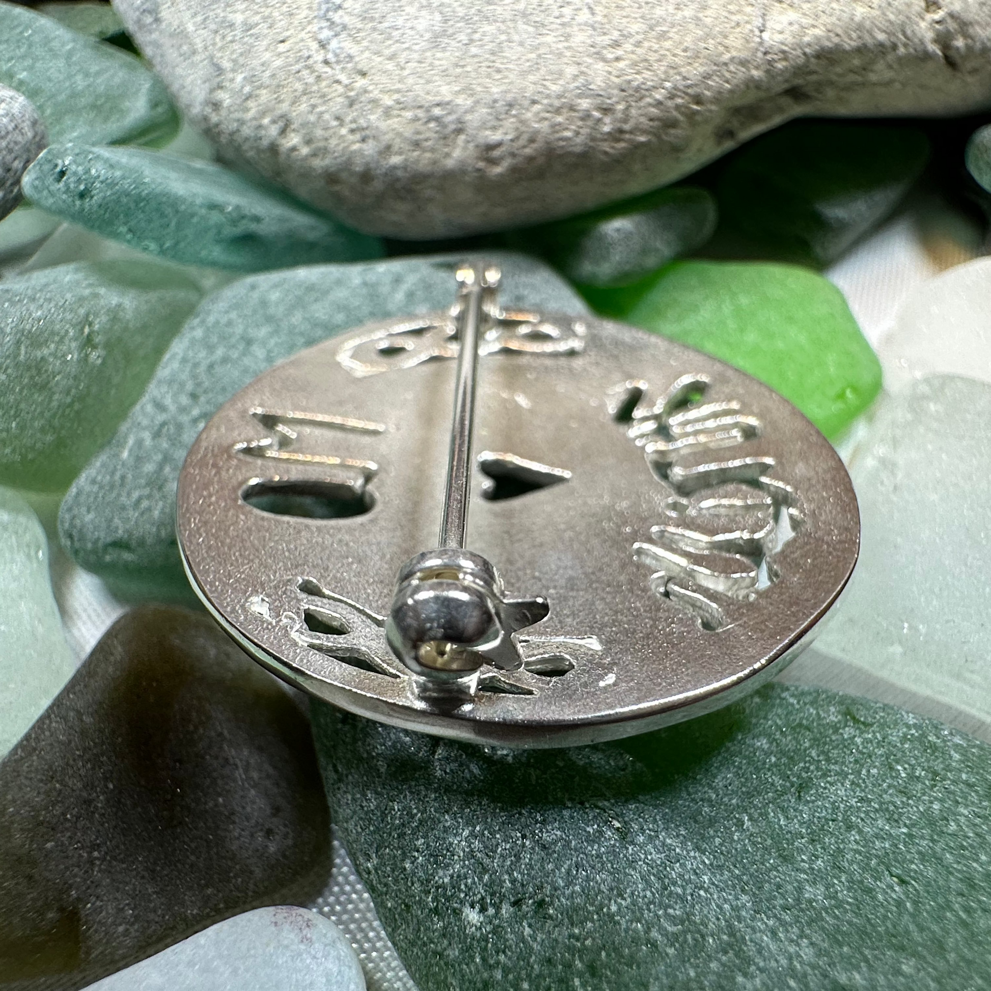 Scottish Gaelic "My Darling" Brooch - Handmade in Scotland — view 4