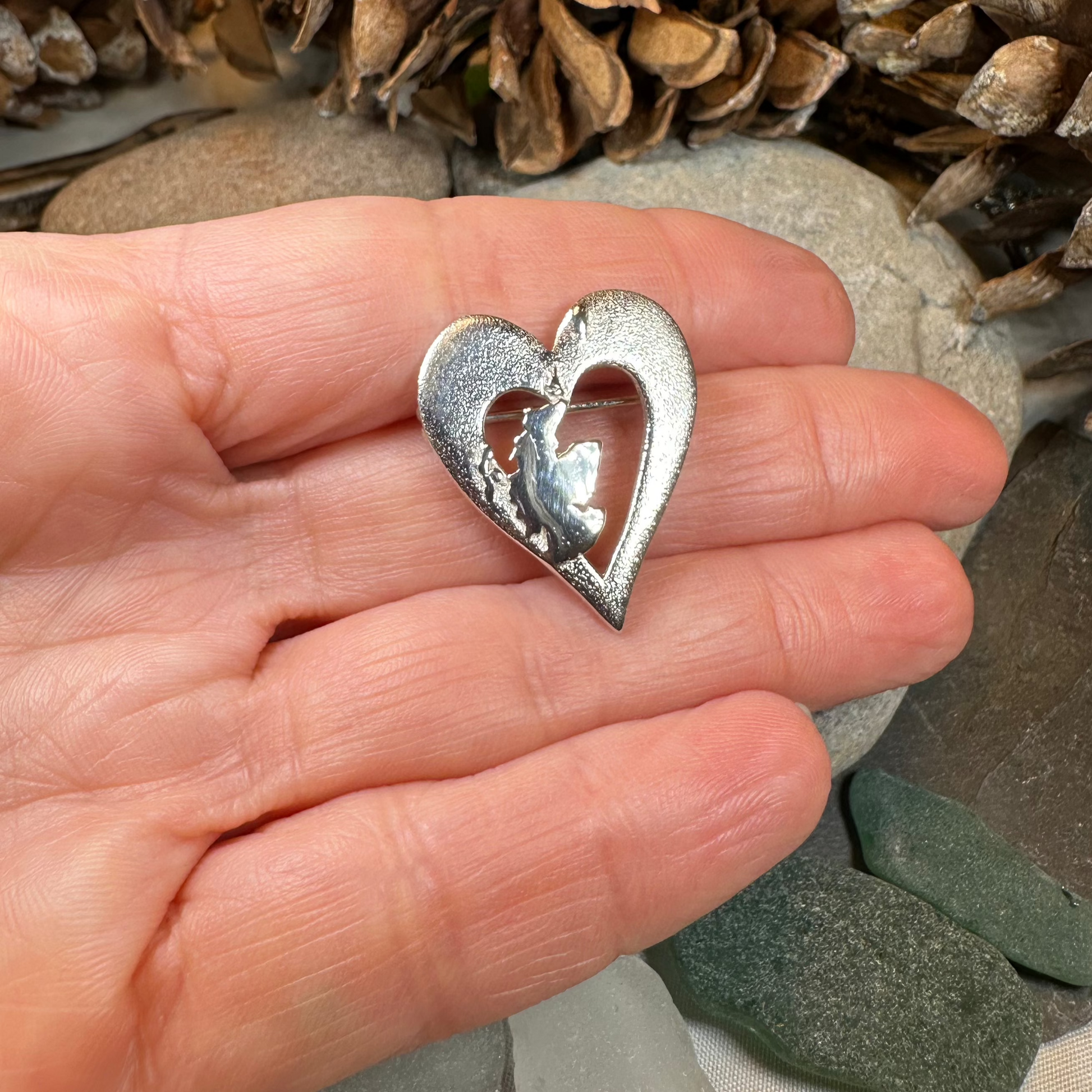 Scotland Forever Sterling Silver Brooch - Handmade in Scotland — view 5