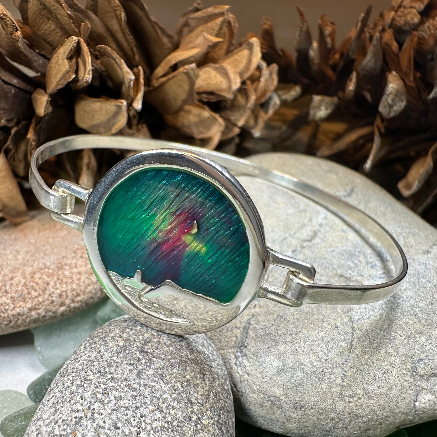 Northern Lights Bracelet - Handmade in Scotland — view 2