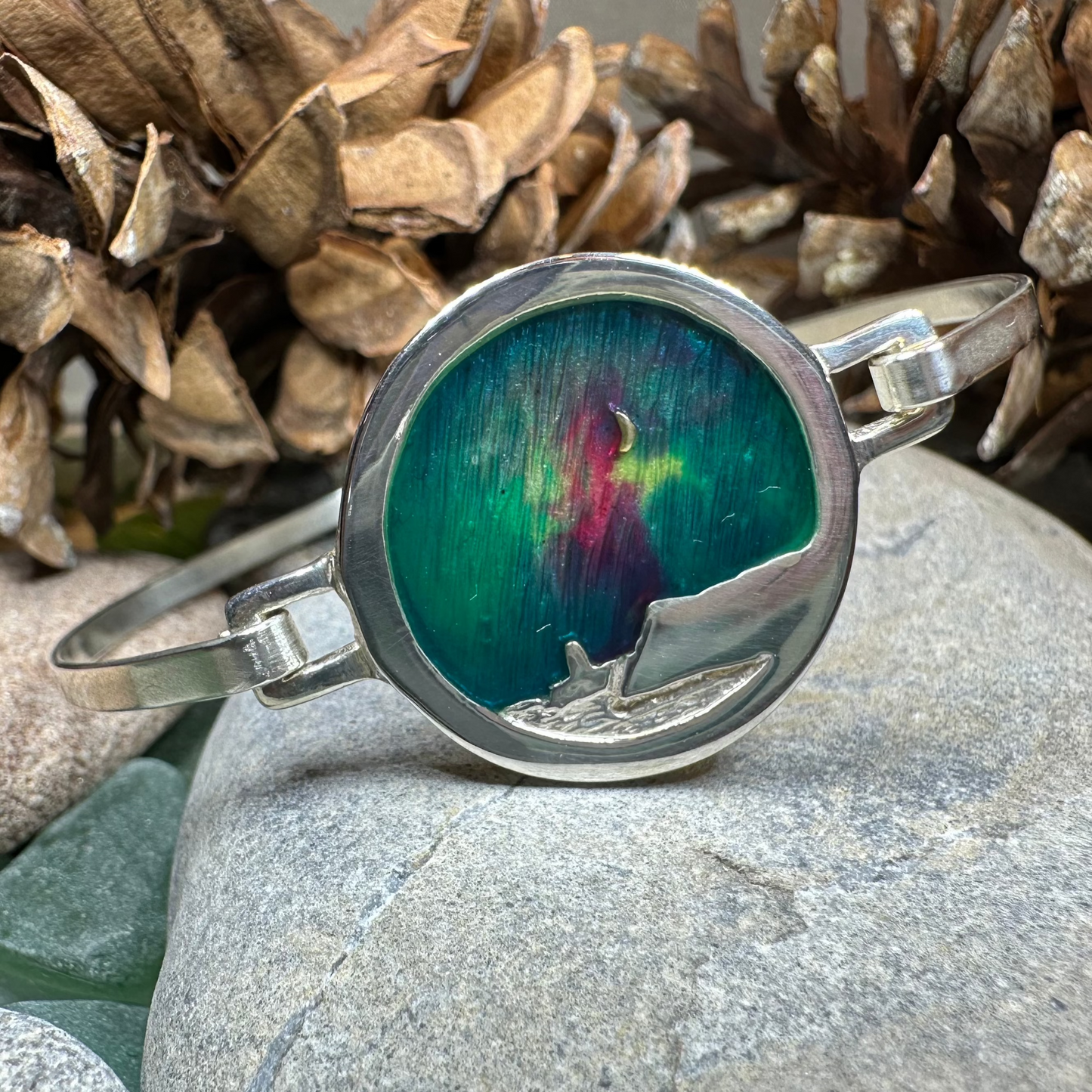 Northern Lights Bracelet - Handmade in Scotland — view 6