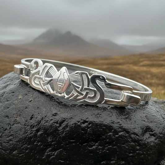 Norse Three Nornes Bracelet - Handmade in Scotland