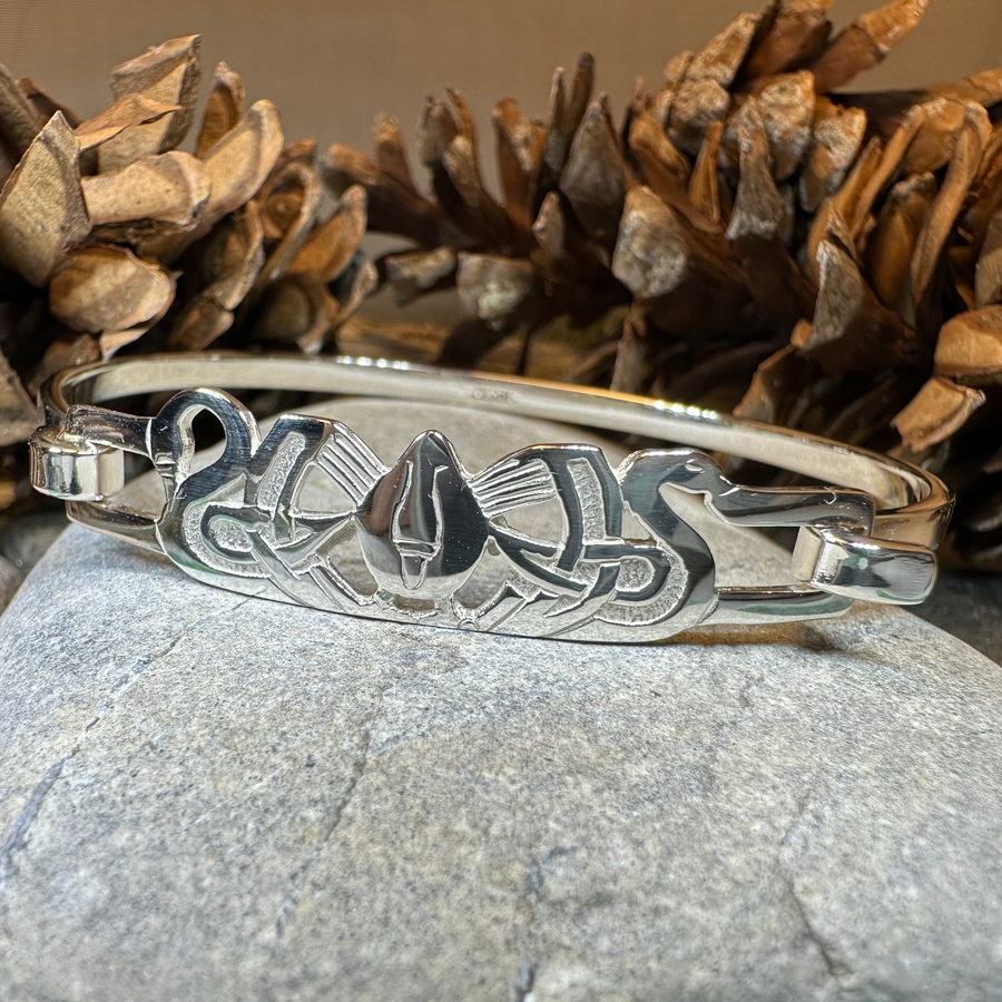 Norse Three Nornes Bracelet - Handmade in Scotland
