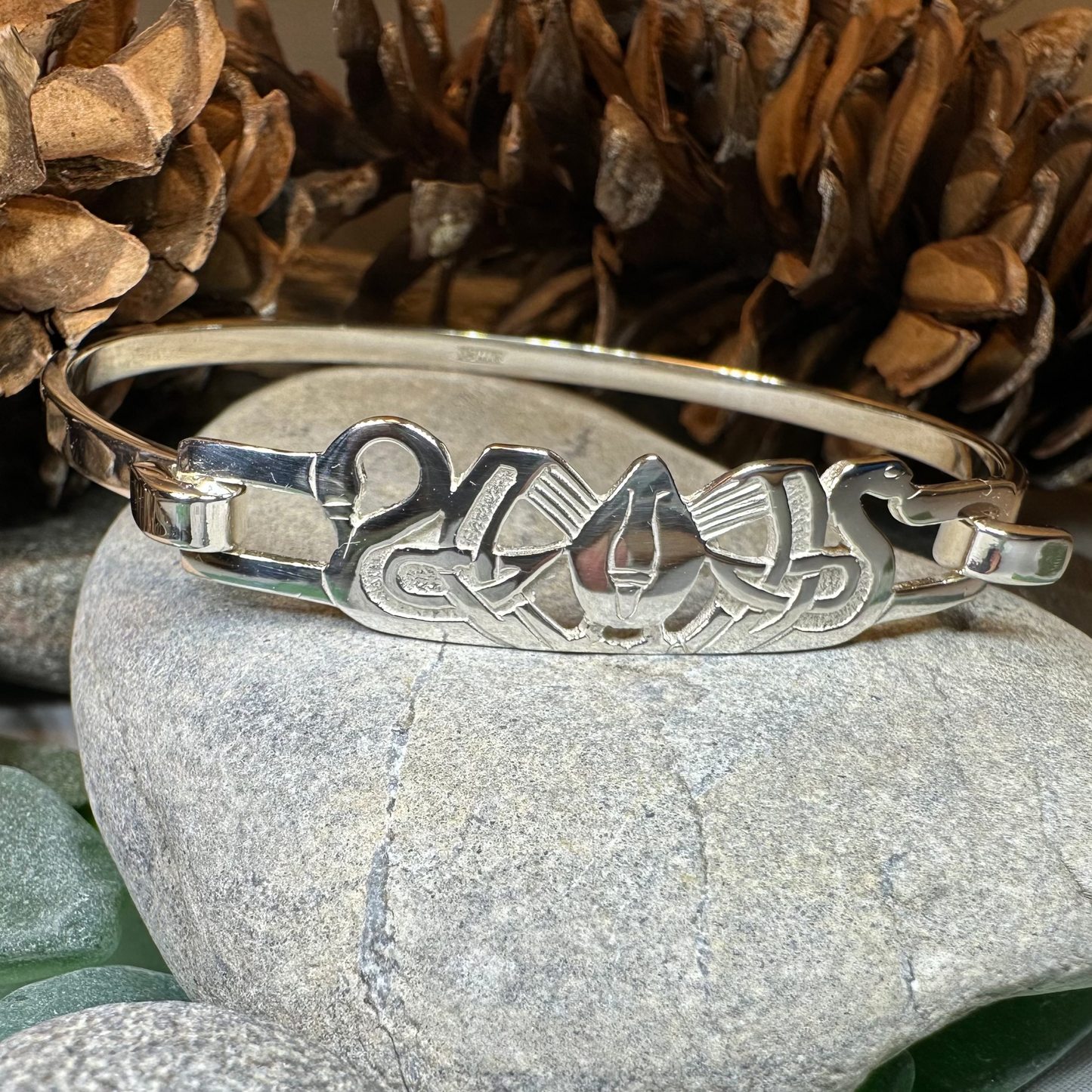 Norse Three Nornes Bracelet - Handmade in Scotland