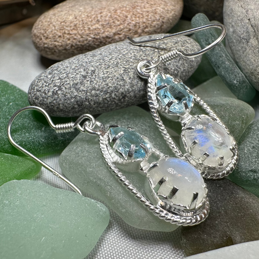 Diana Moonstone Earrings