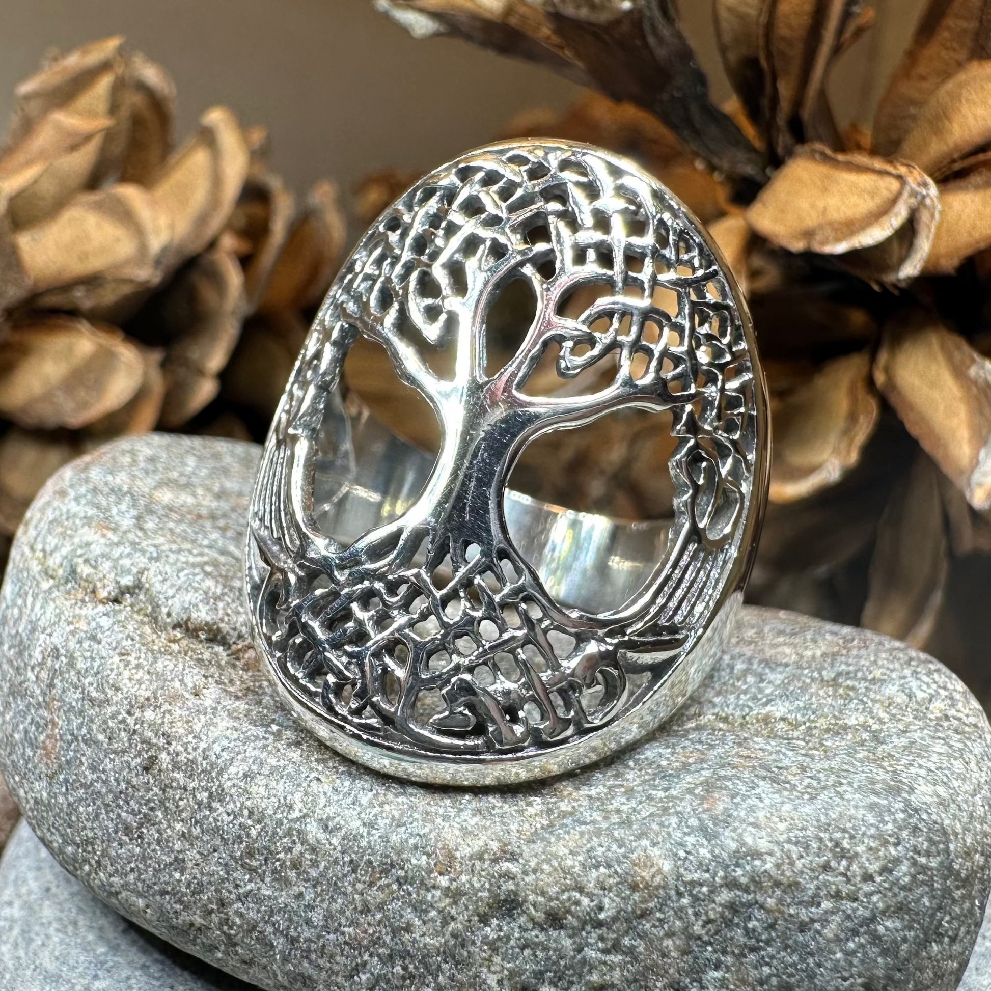 Adalina Tree of Life Ring — view 3