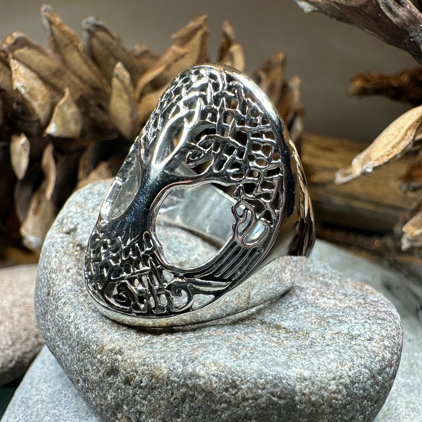 Adalina Tree of Life Ring — view 2
