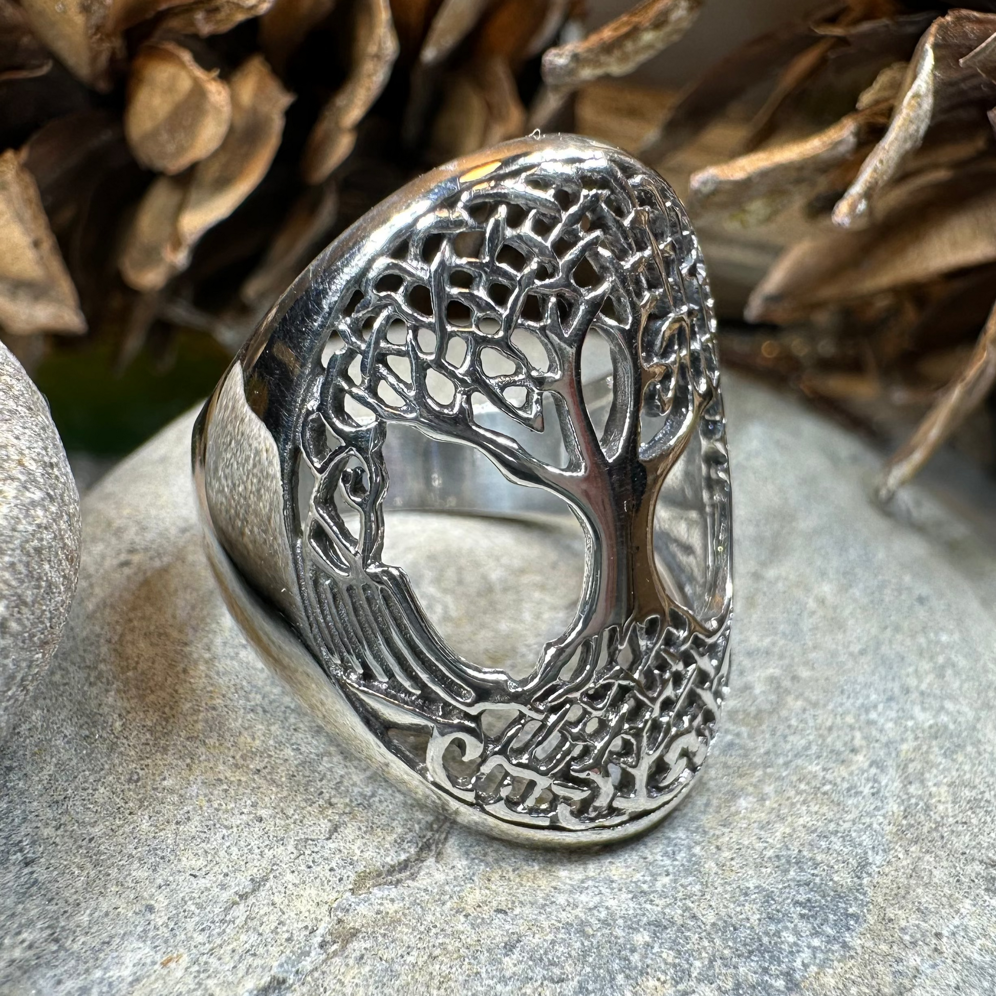 Adalina Tree of Life Ring — view 4