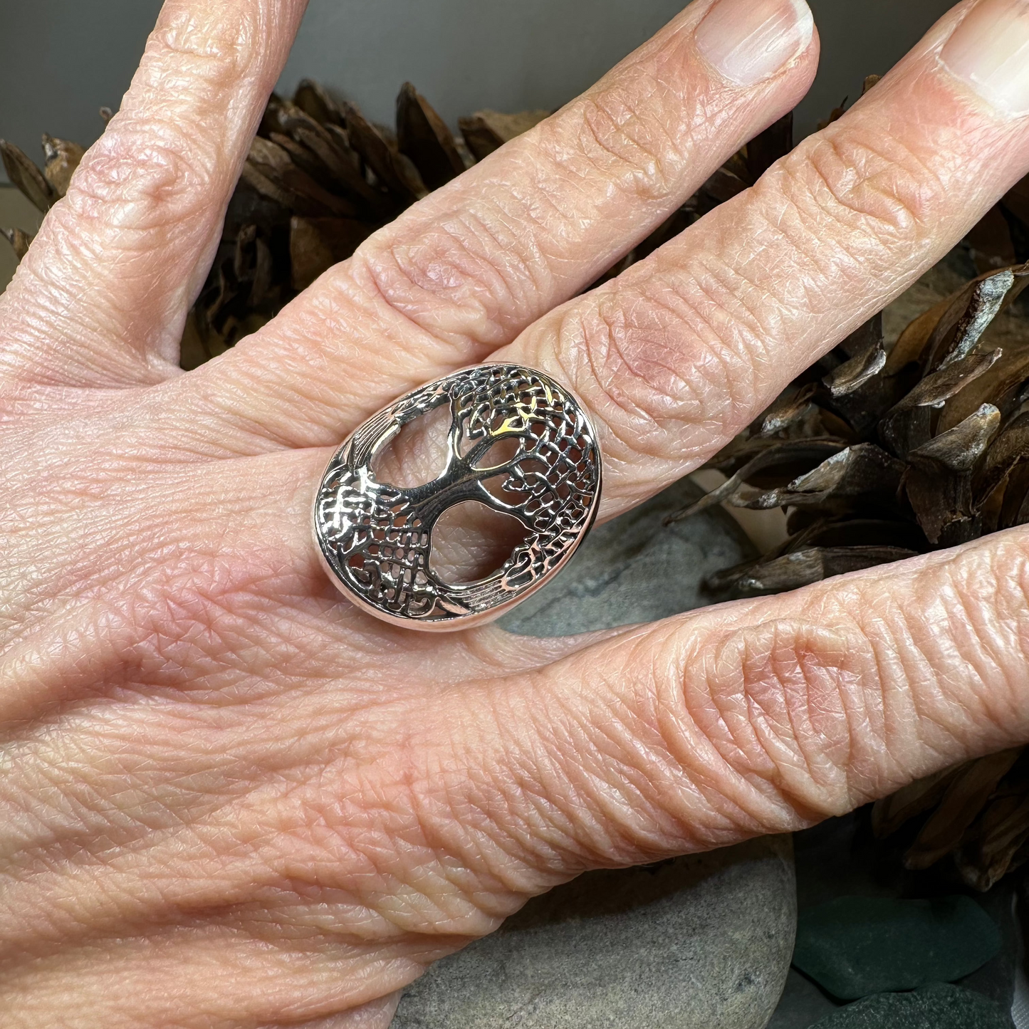 Adalina Tree of Life Ring — view 12