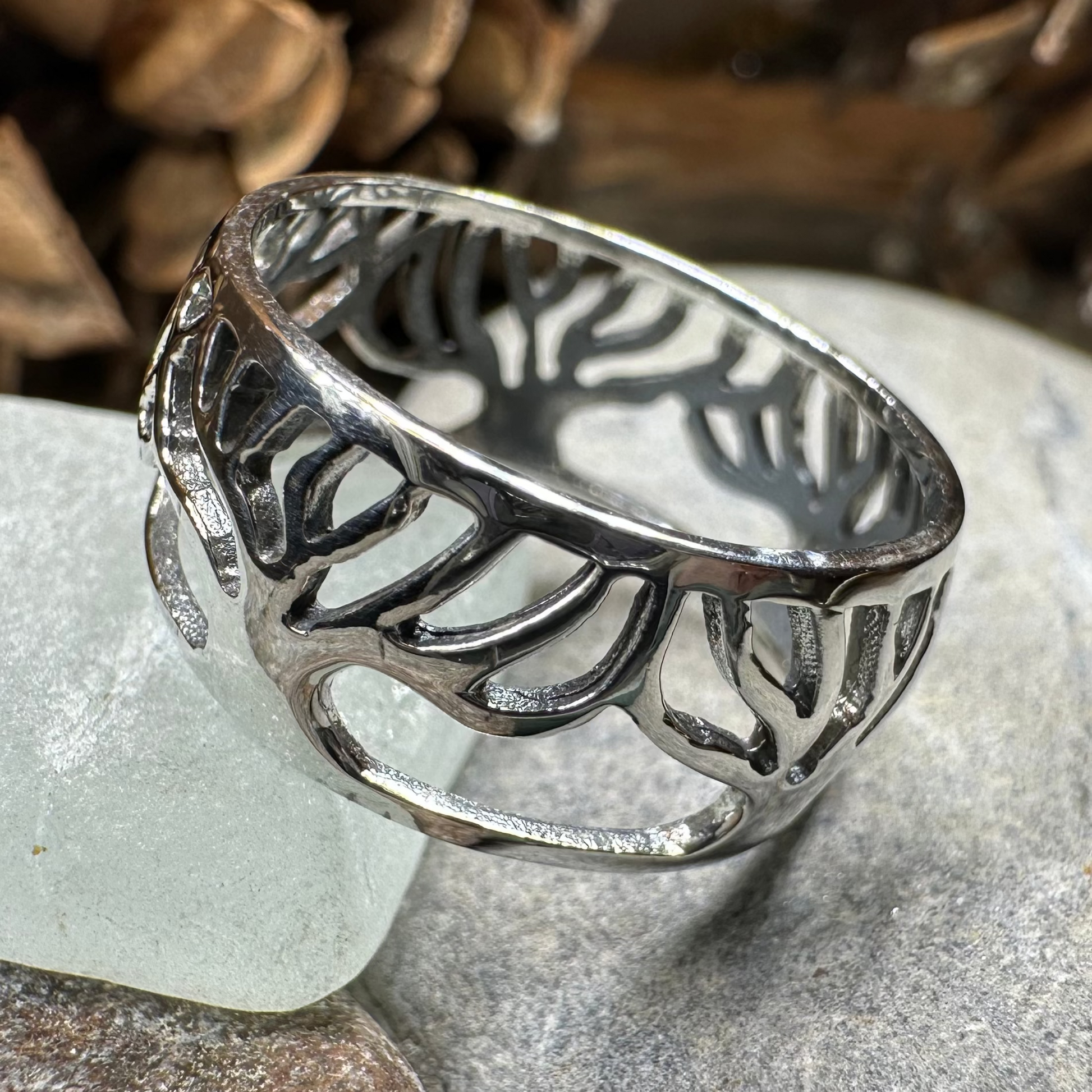 Freya Tree of Life Ring — view 8