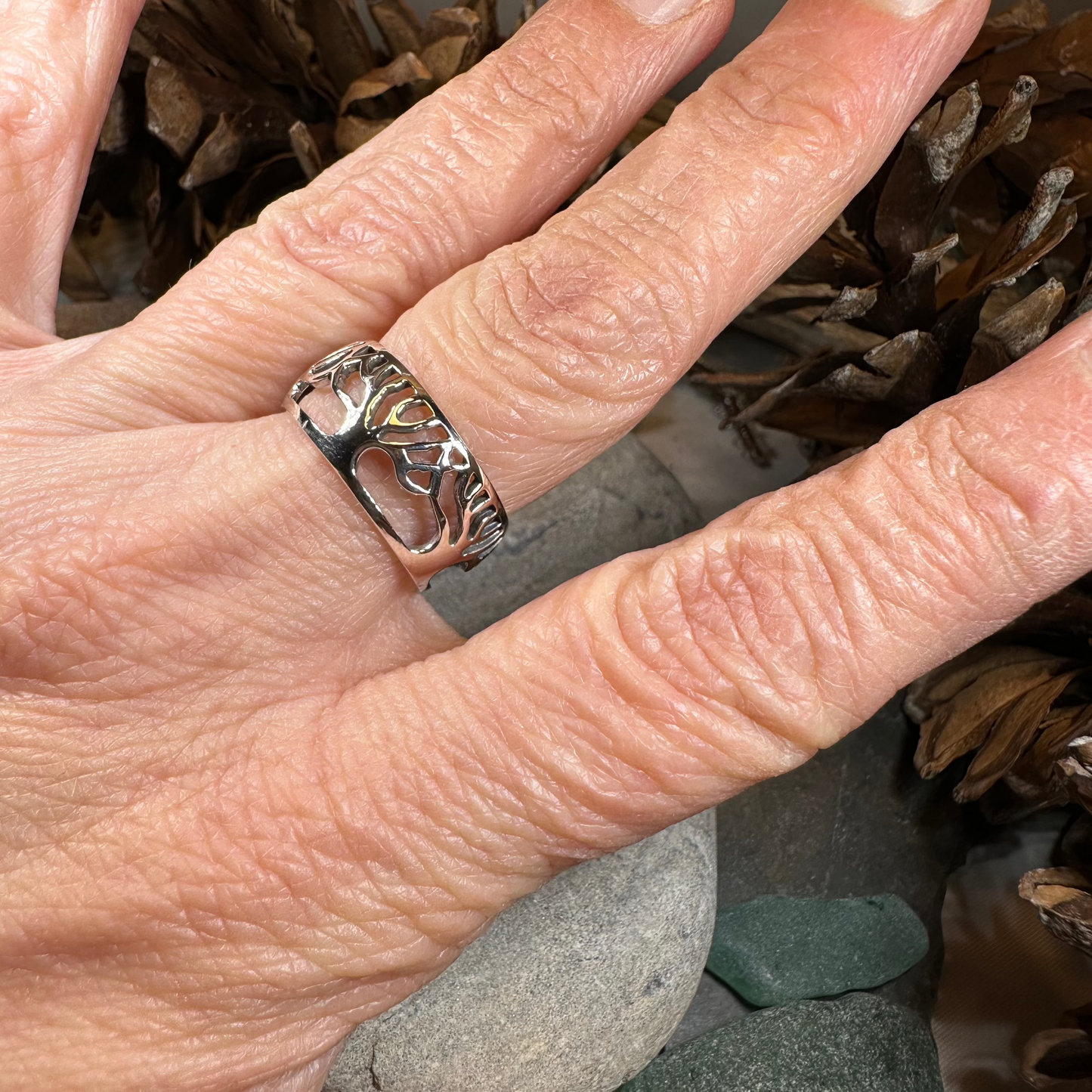 Freya Tree of Life Ring — view 6