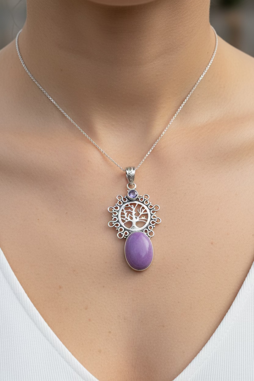Alyth Tree of Life Necklace — view 7
