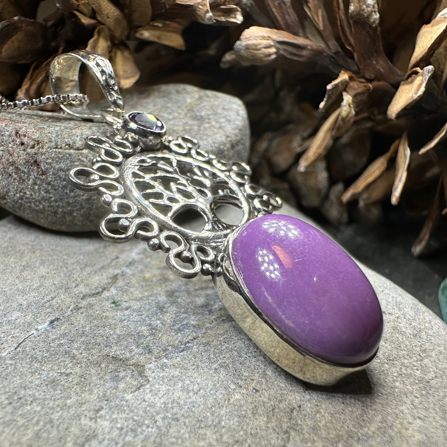 Alyth Tree of Life Necklace — view 2
