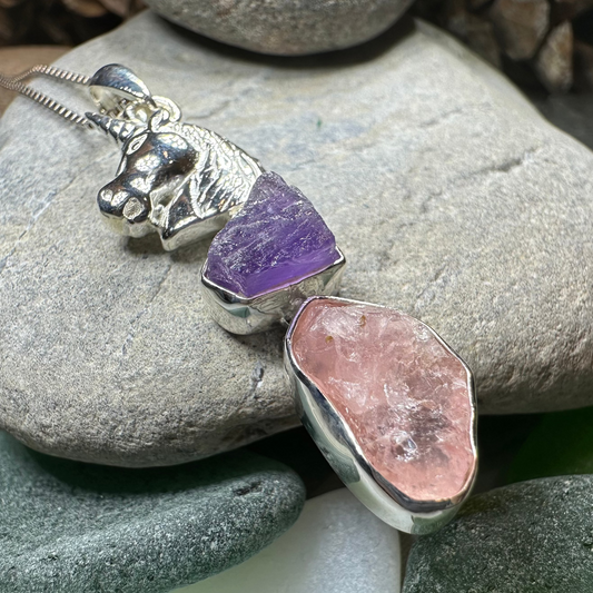 Cloudwalker Unicorn Necklace — view 3