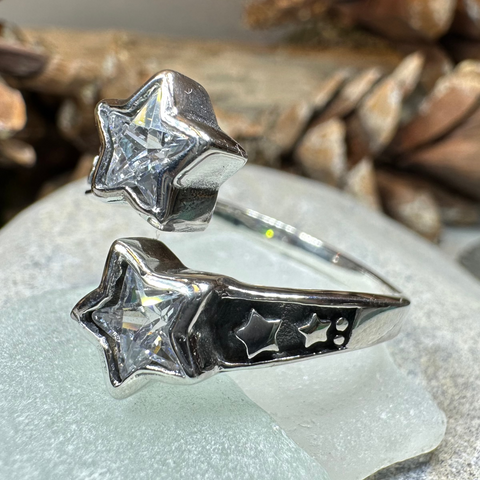 Load image into Gallery viewer, Double Shooting Stars Ring
