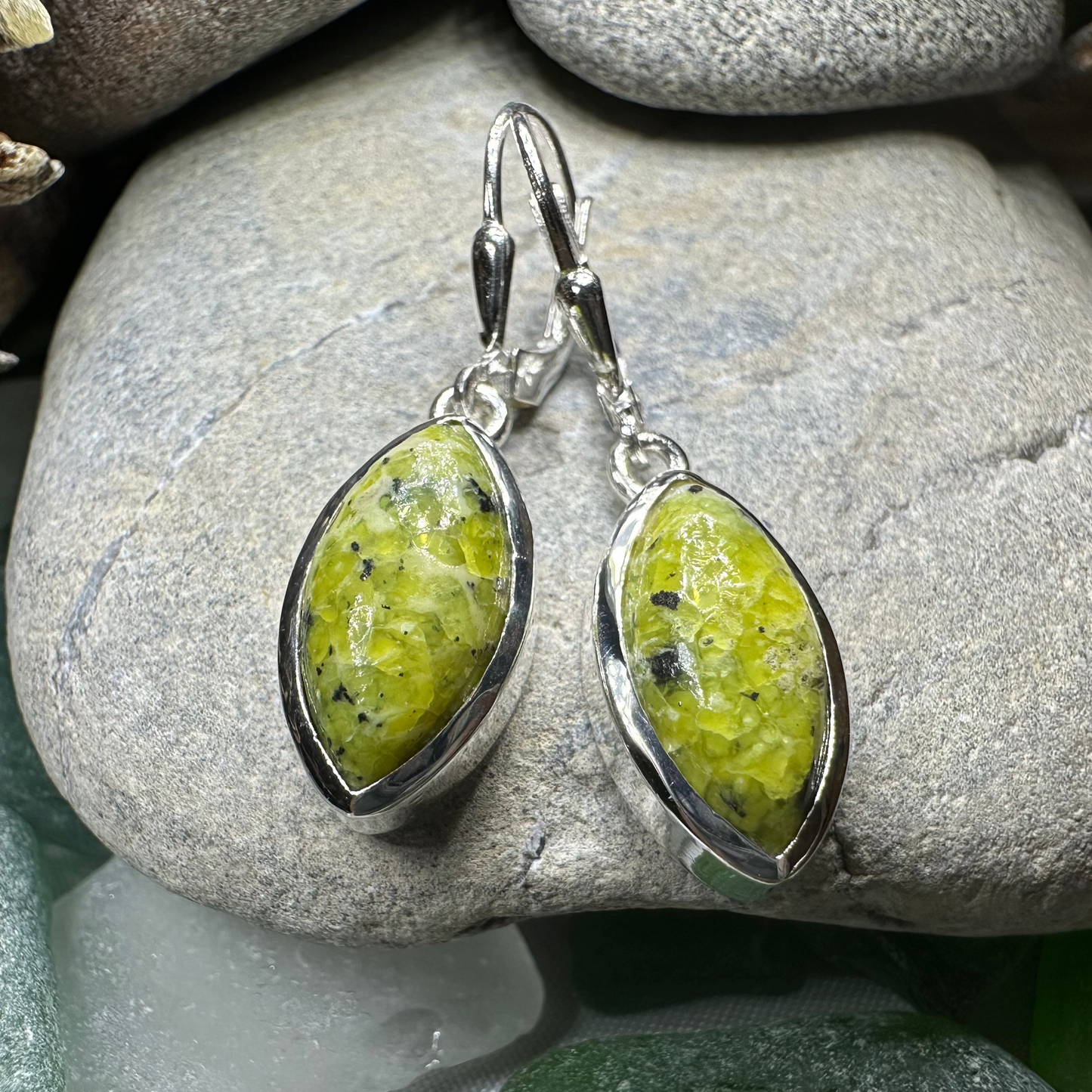 Connemara Marble Ireland Earrings — view 6