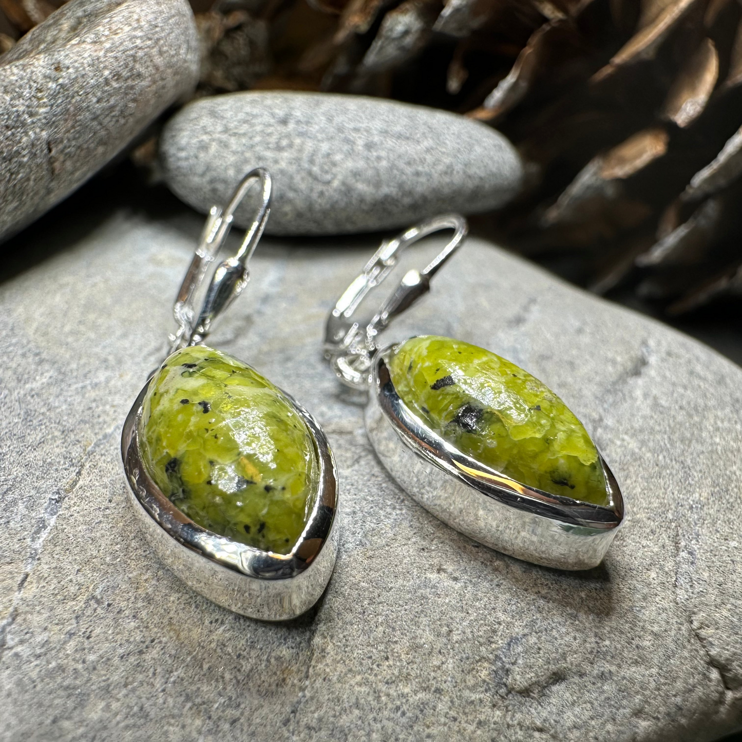 Connemara Marble Ireland Earrings — view 3