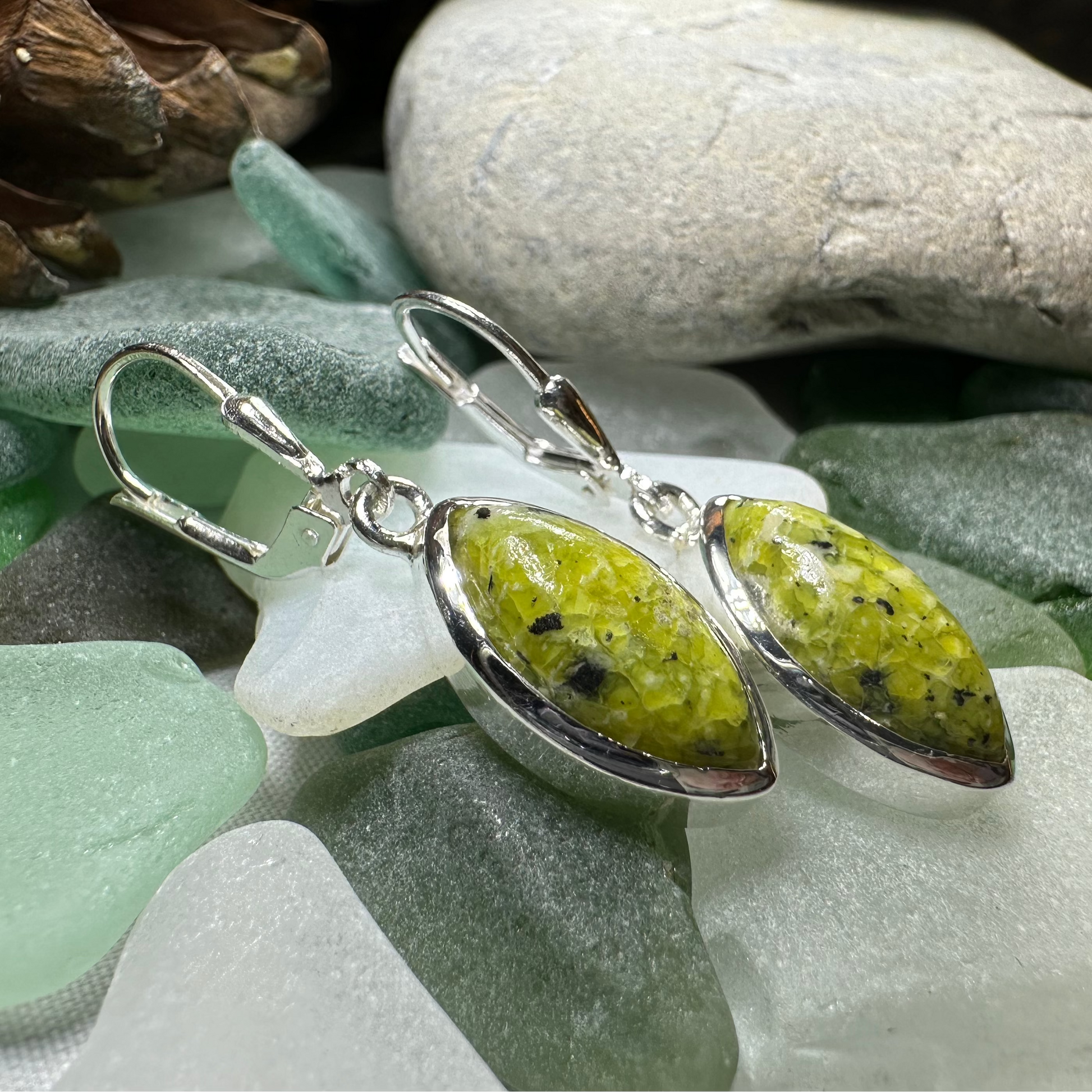 Connemara Marble Ireland Earrings — view 7