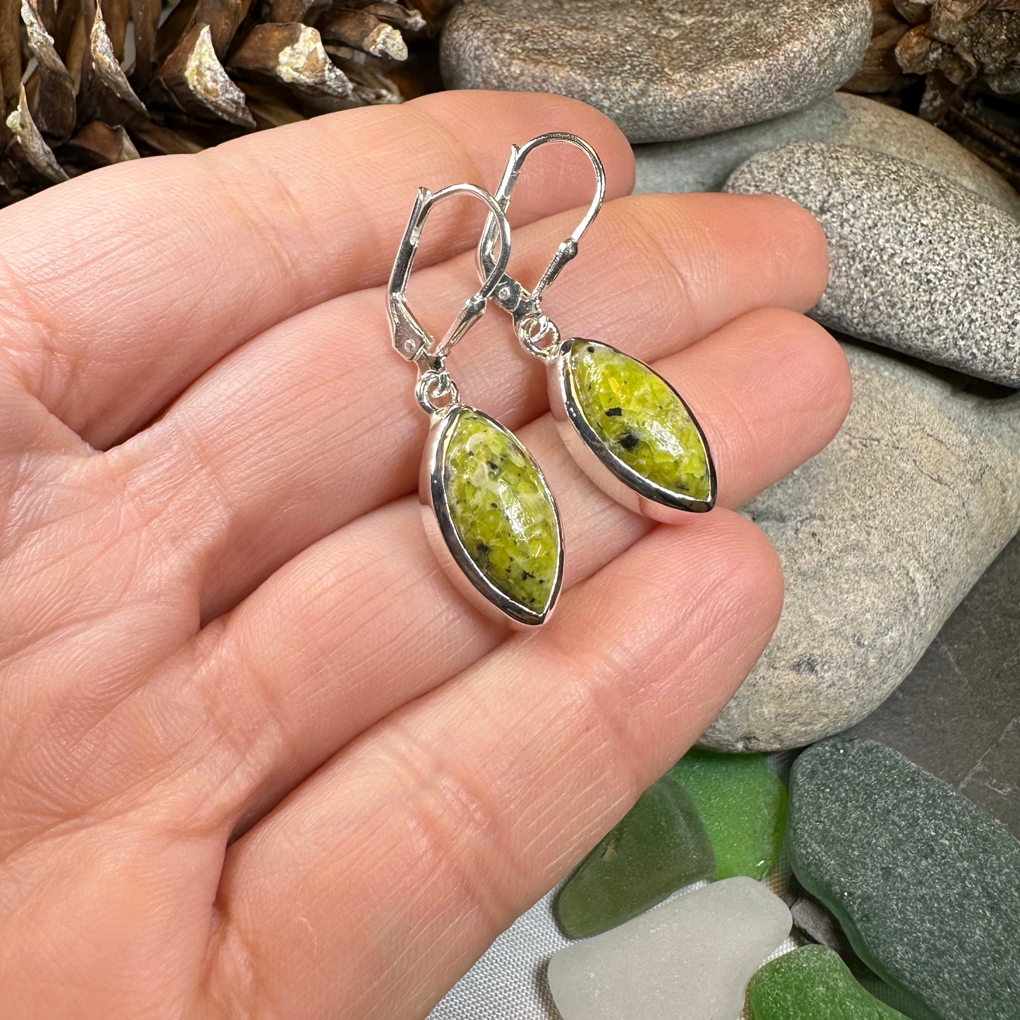 Connemara Marble Ireland Earrings — view 5