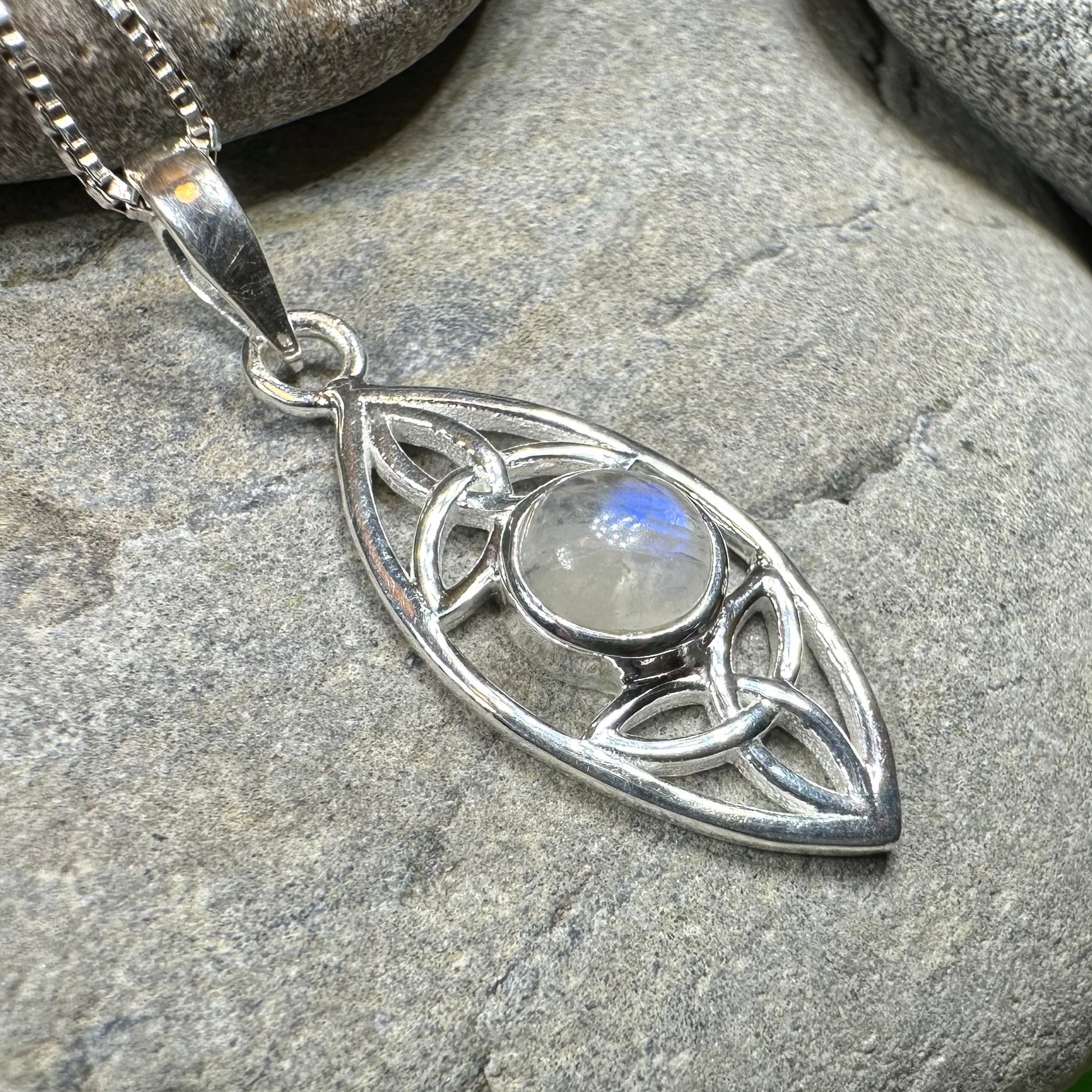 Dolce Trinity Knot Necklace — view 2