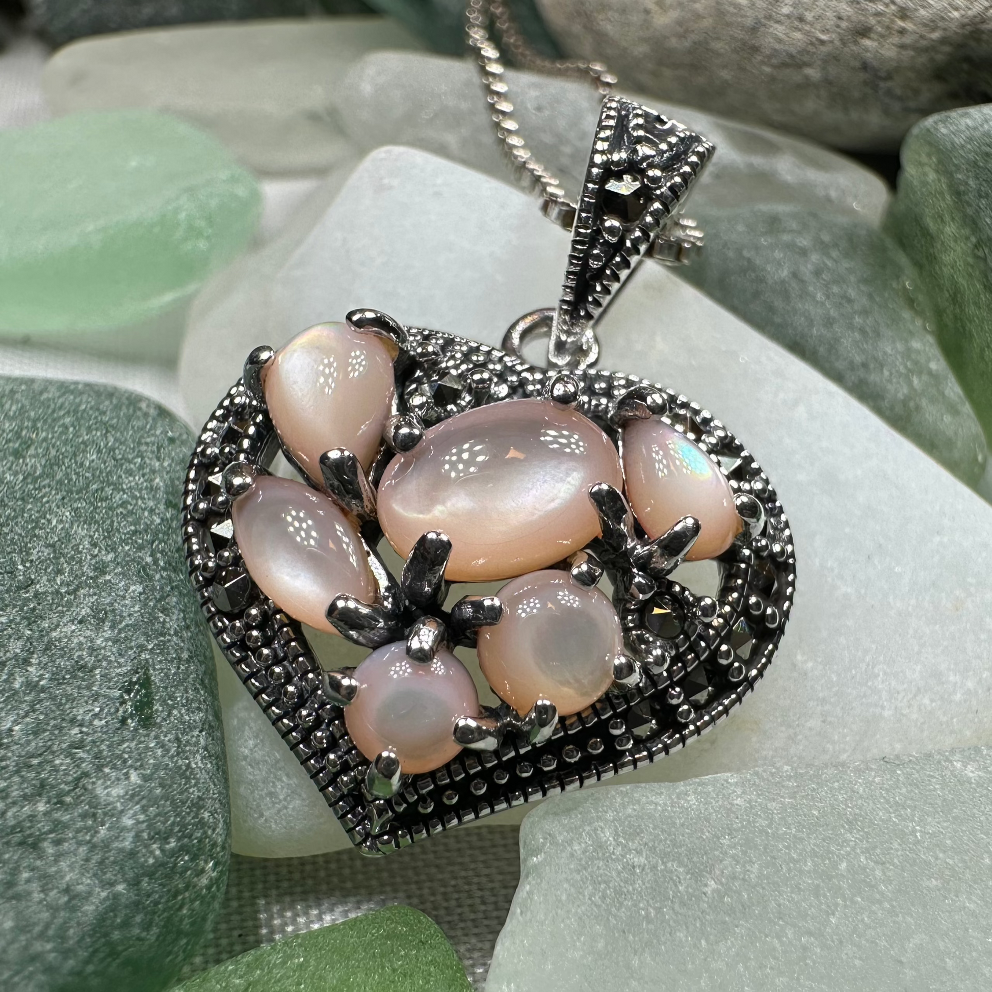 Timeless Heart Necklace — view 10