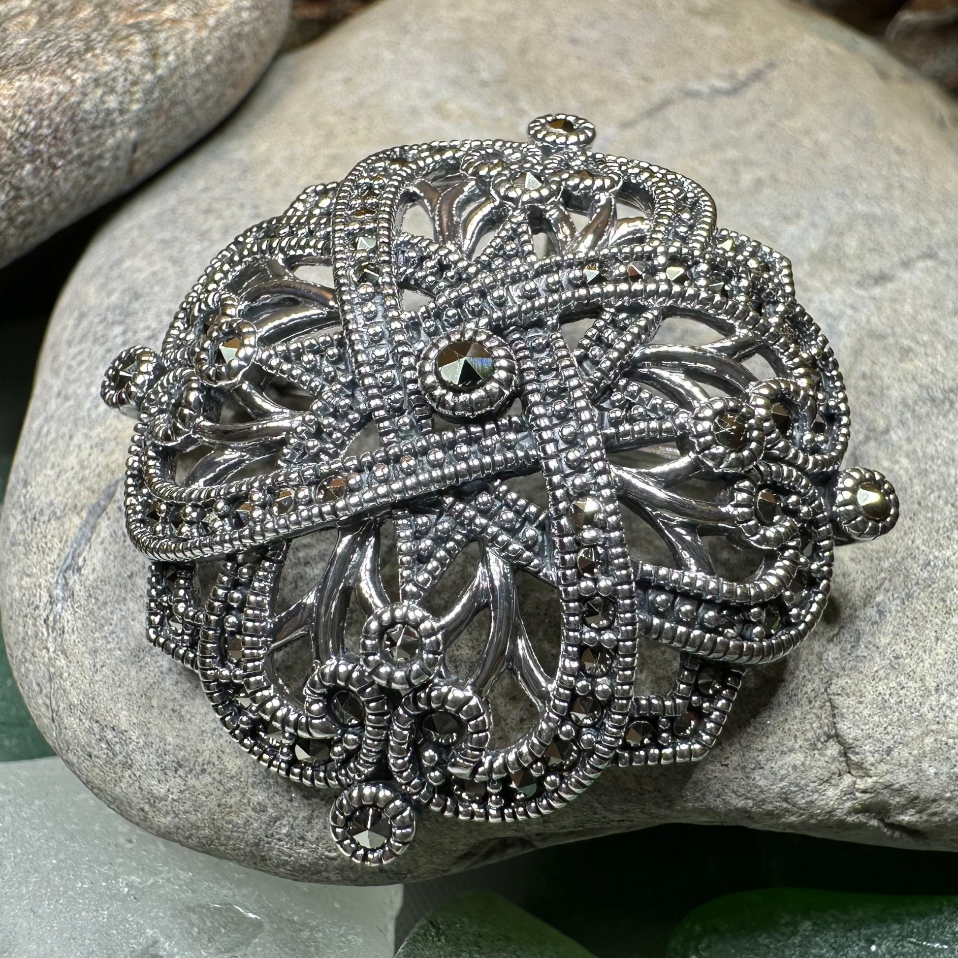 Kinsale Celtic Knot Brooch — view 2