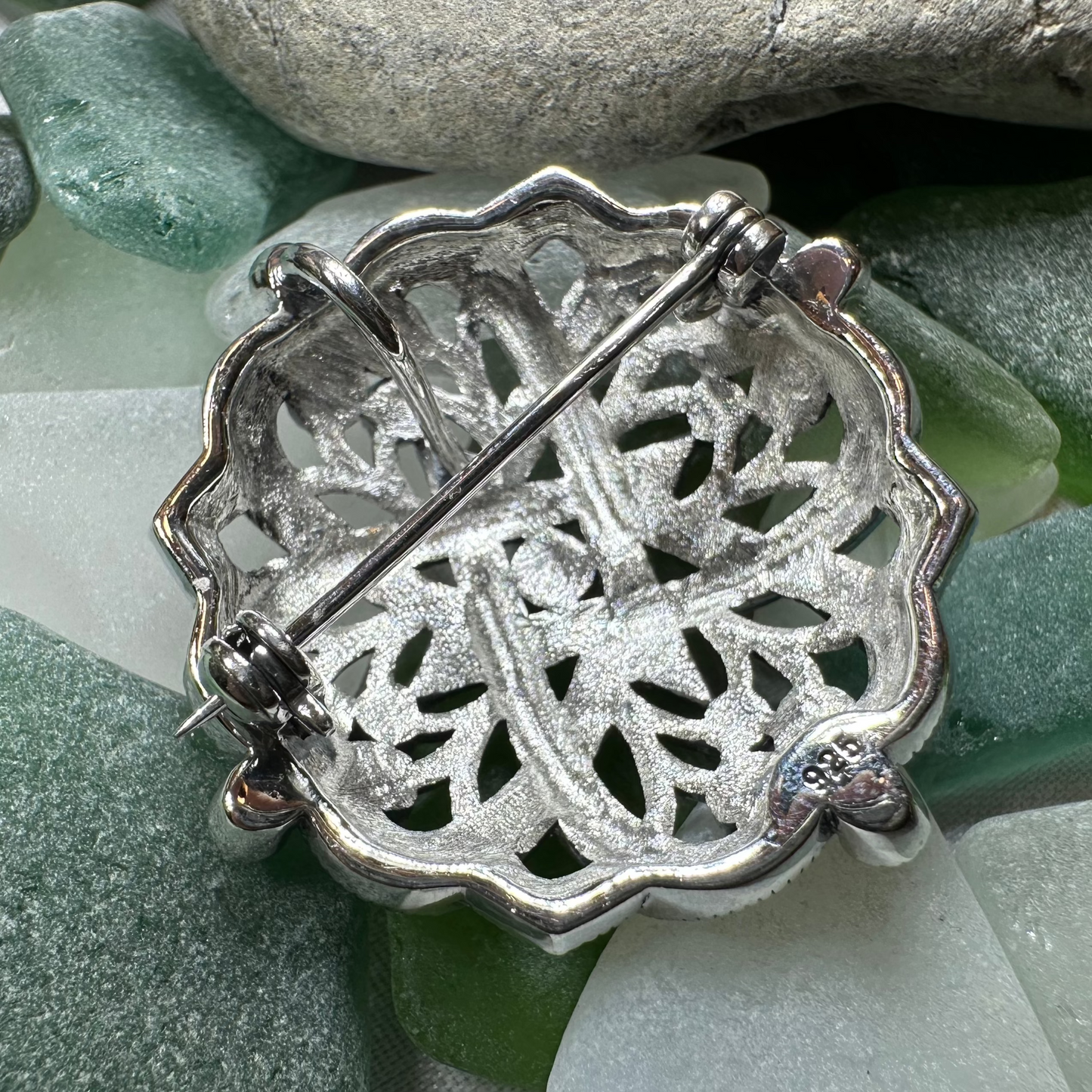 Kinsale Celtic Knot Brooch — view 4