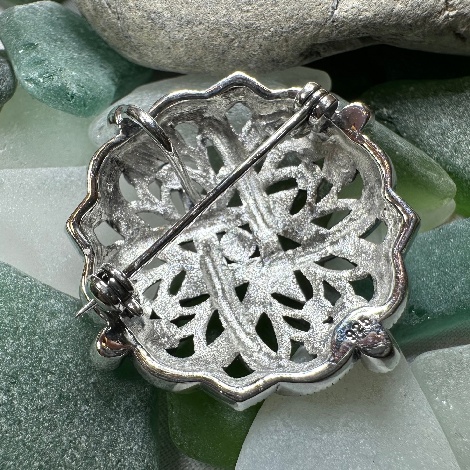 Kinsale Celtic Knot Brooch — view 4