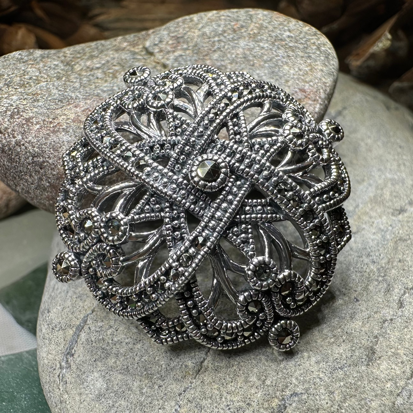 Kinsale Celtic Knot Brooch — view 10