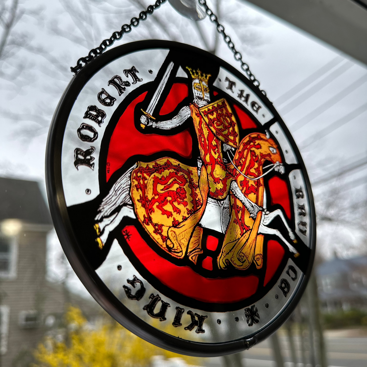 Scottish Robert the Bruce Suncatcher