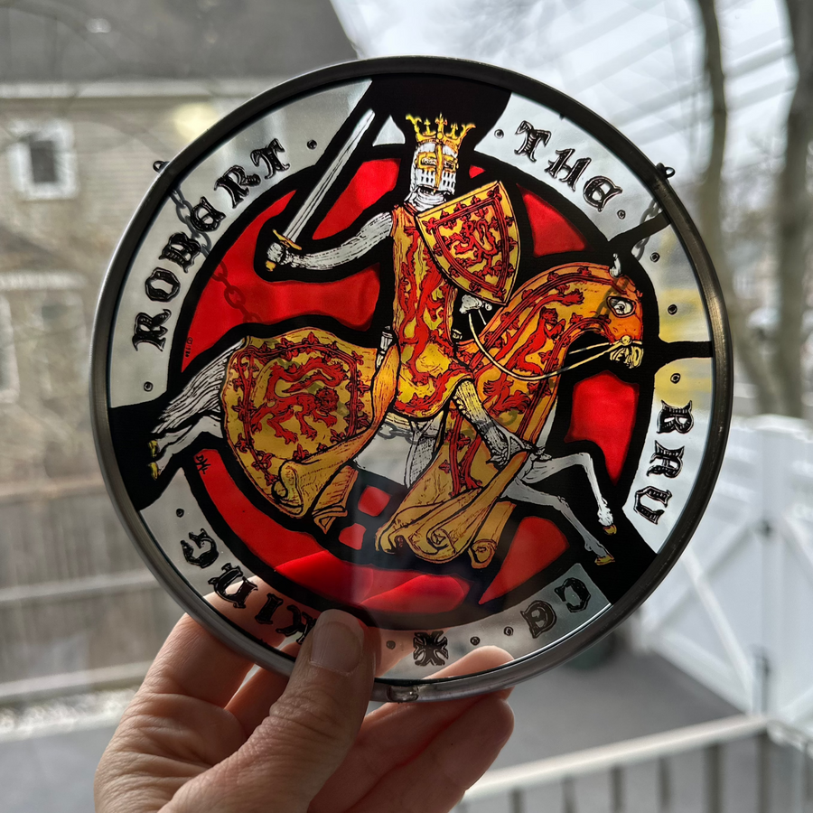 Scottish Robert the Bruce Suncatcher