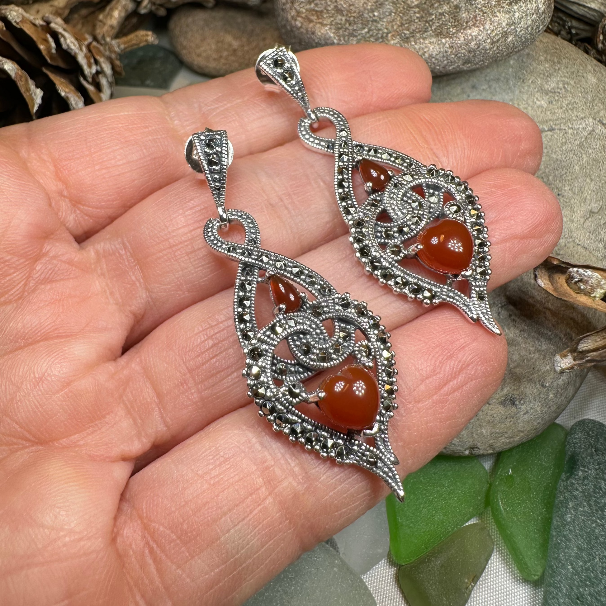 Larissa Love Knot Earrings — view 4