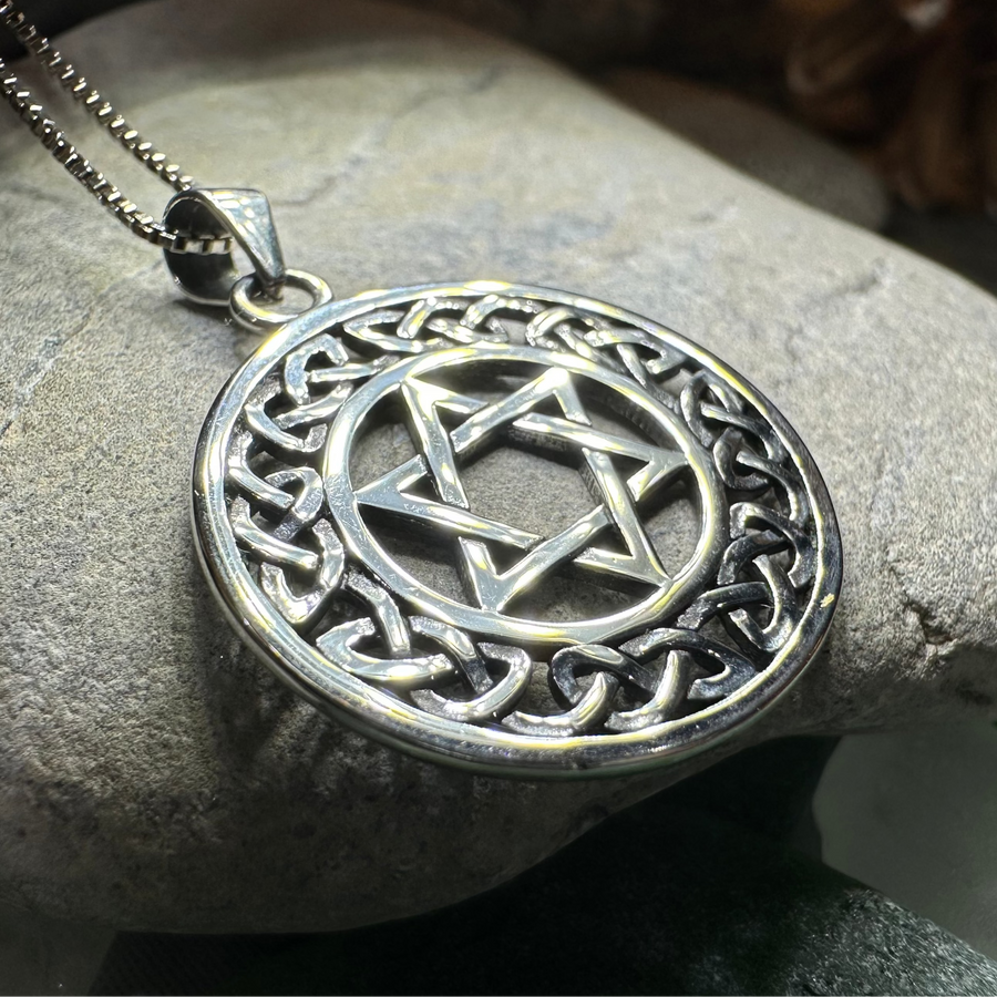 Celtic Star of David Necklace