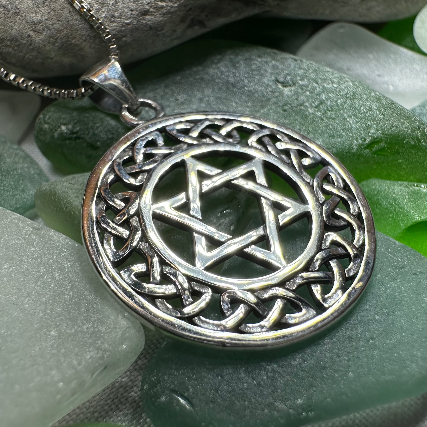 Celtic Star of David Necklace