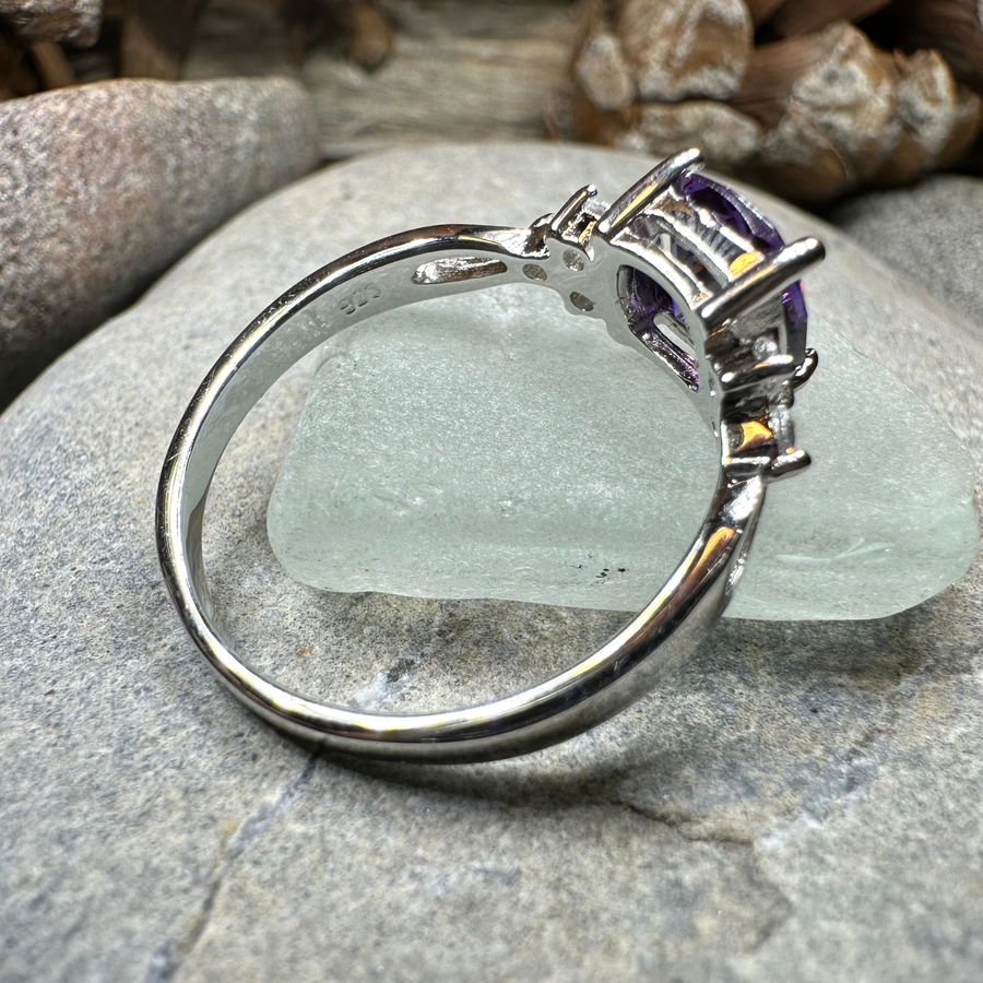 Amethyst Spring Ring