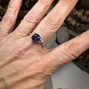 Amethyst Spring Ring