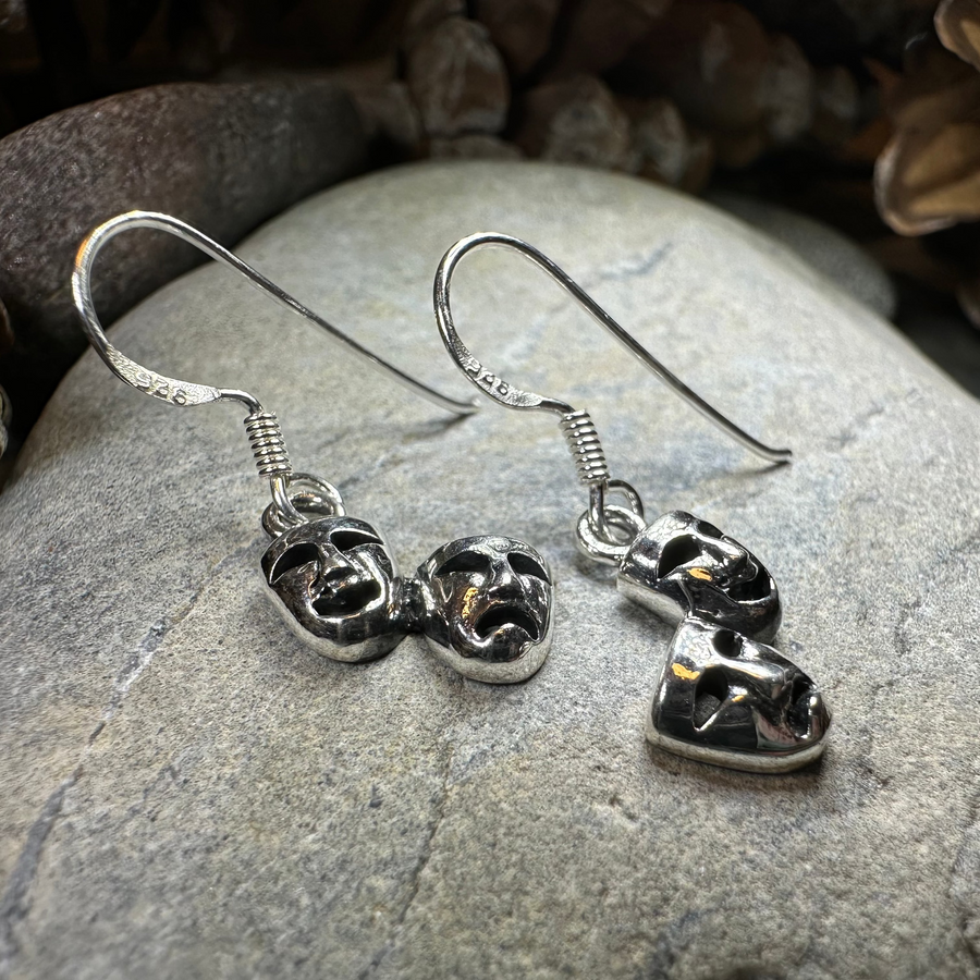 Theater Mask Earrings