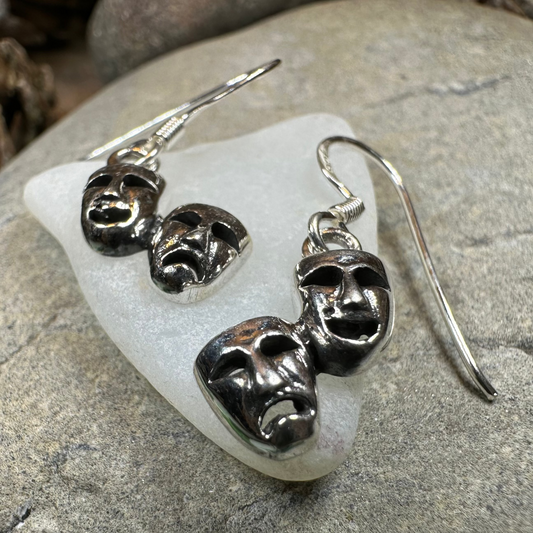 Theater Mask Earrings