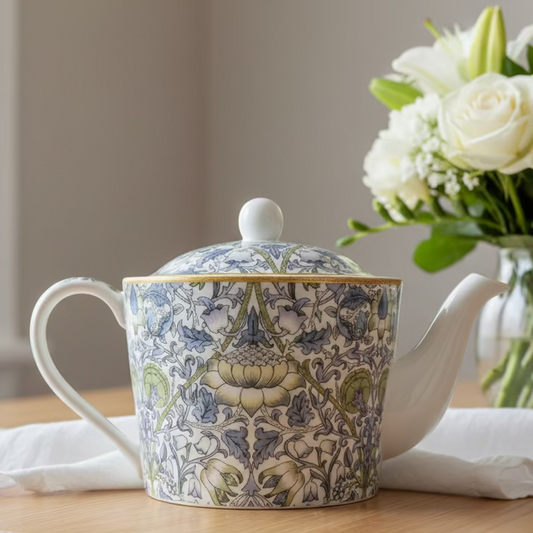 William Morris Lodden Fine China Teapot