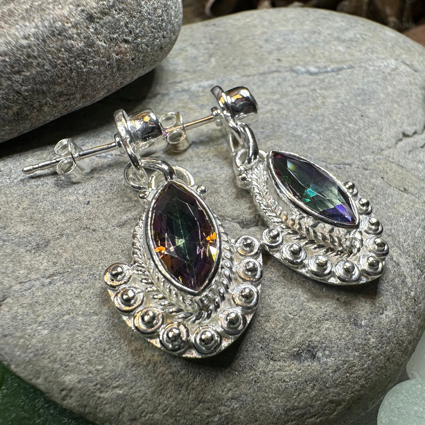 Lesedi Celtic Post Earrings — view 5