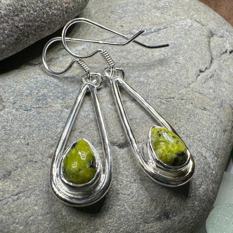 Connemara Marble Irish Sliabh Earrings
