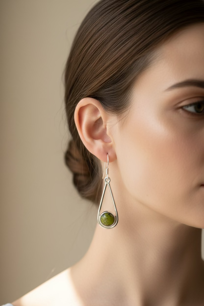 Connemara Marble Irish Sliabh Earrings