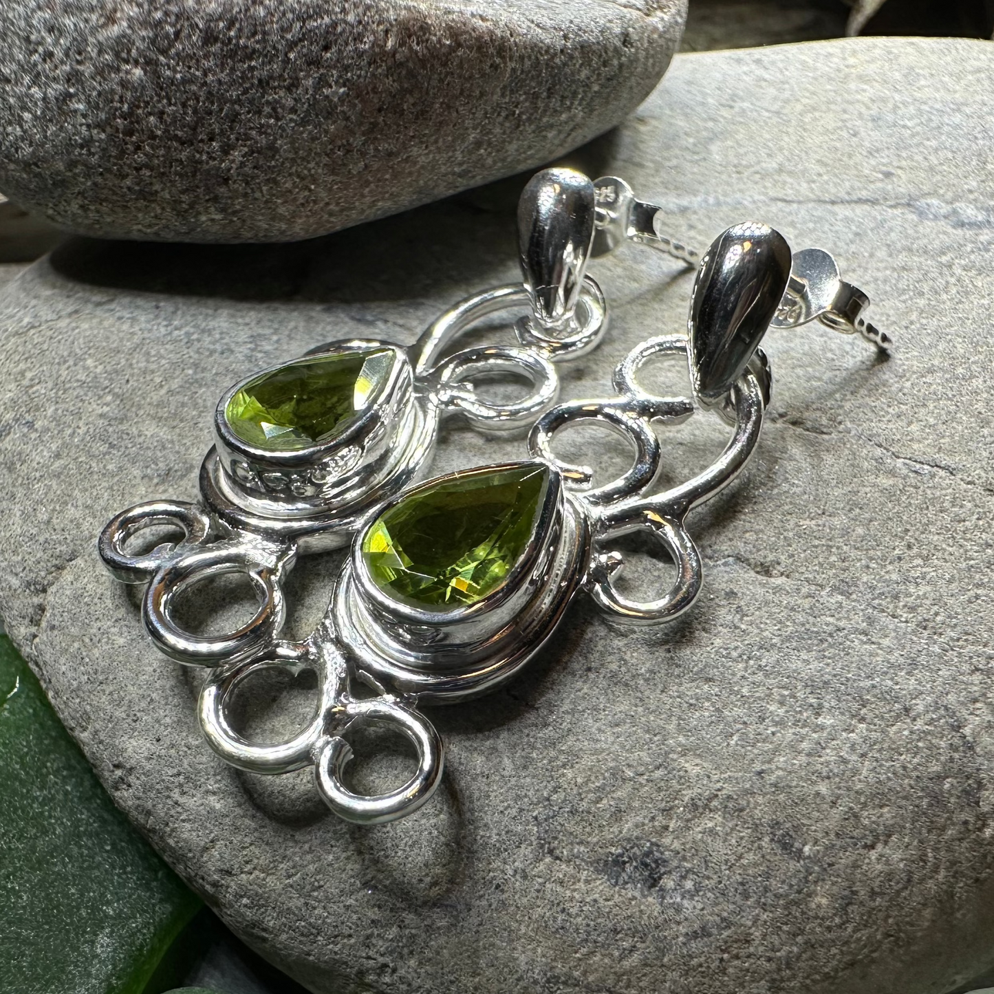 Ariadne Celtic Knot Earrings in Sterling Silver — view 7