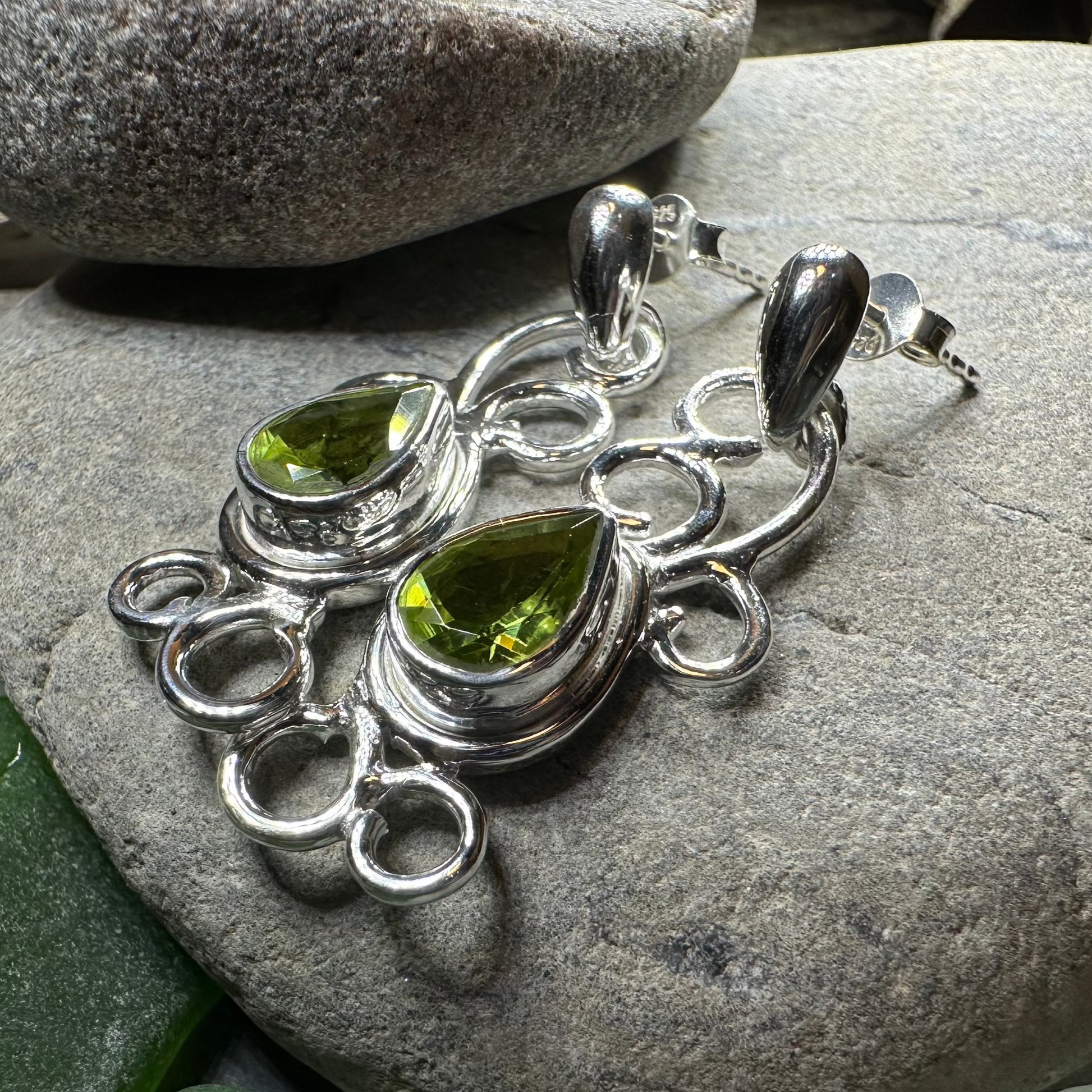 Ariadne Celtic Knot Earrings in Sterling Silver — view 7