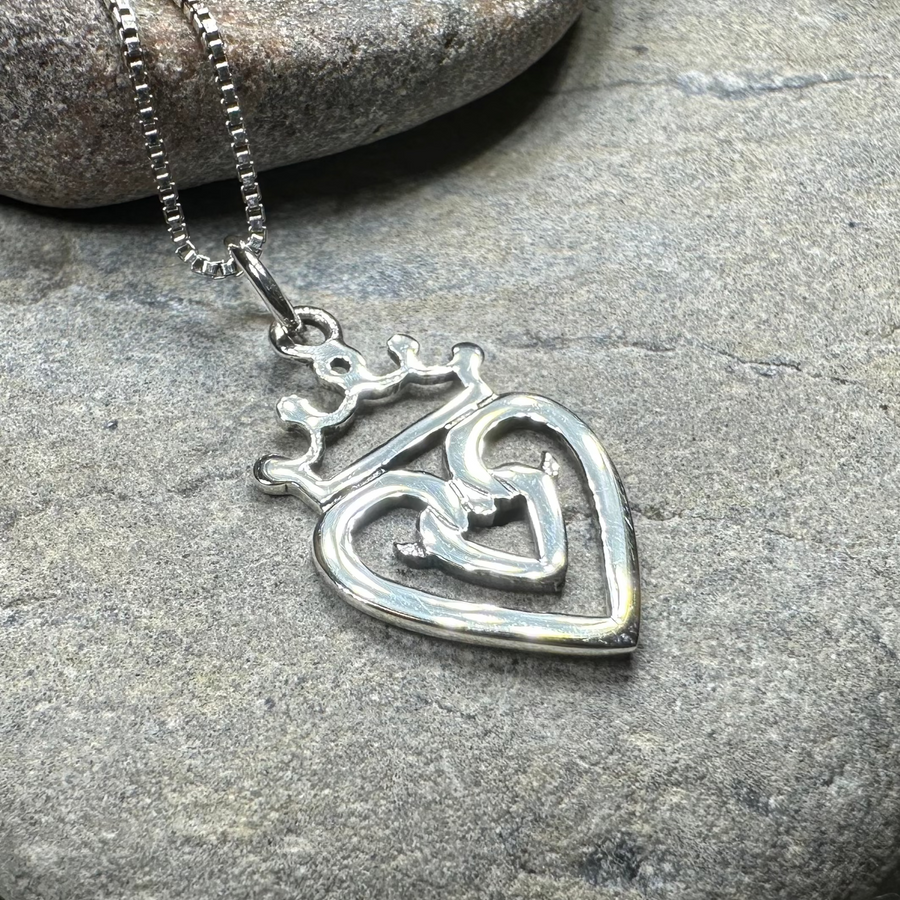 Highland Heart Scottish Luckenbooth Necklace