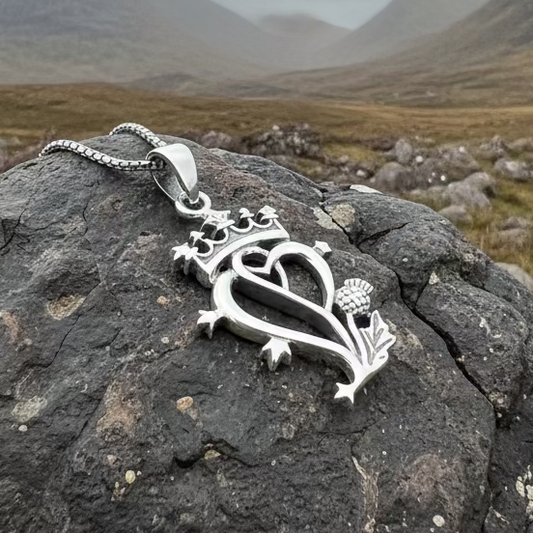 Sweetheart Scottish Luckenbooth Pendant